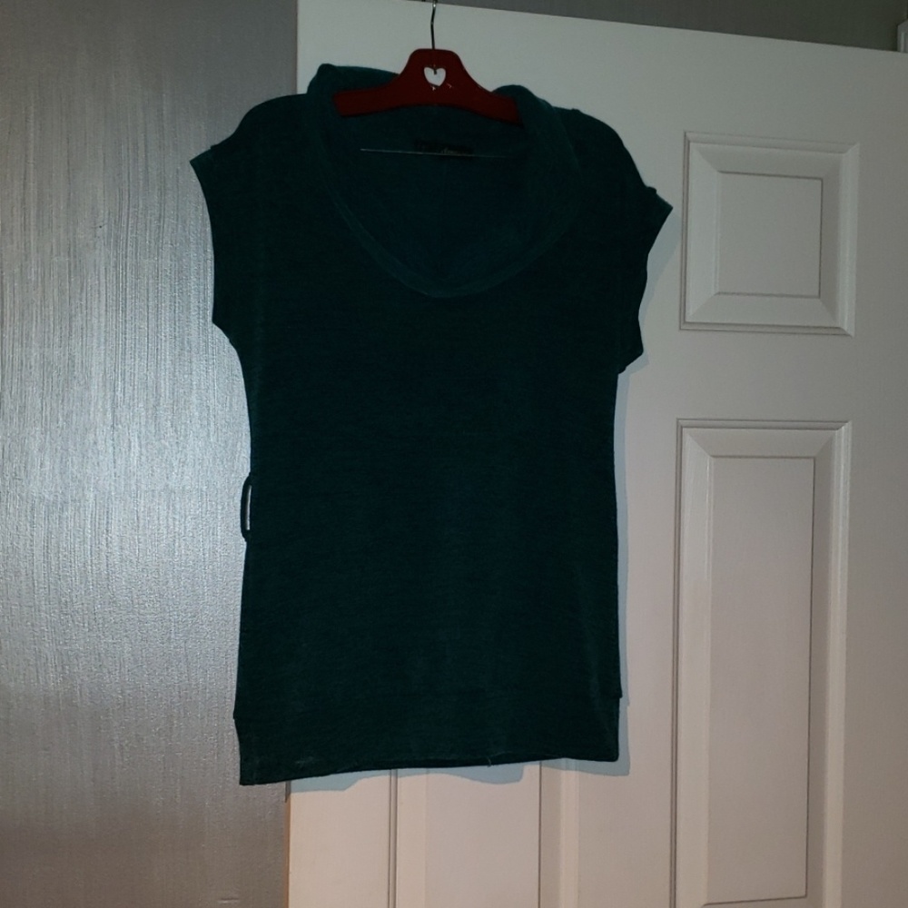 Turquoise sweater shirt